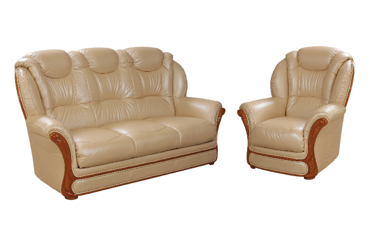 Sofa trzyosobowa oraz fotel | Kolekcja Italia